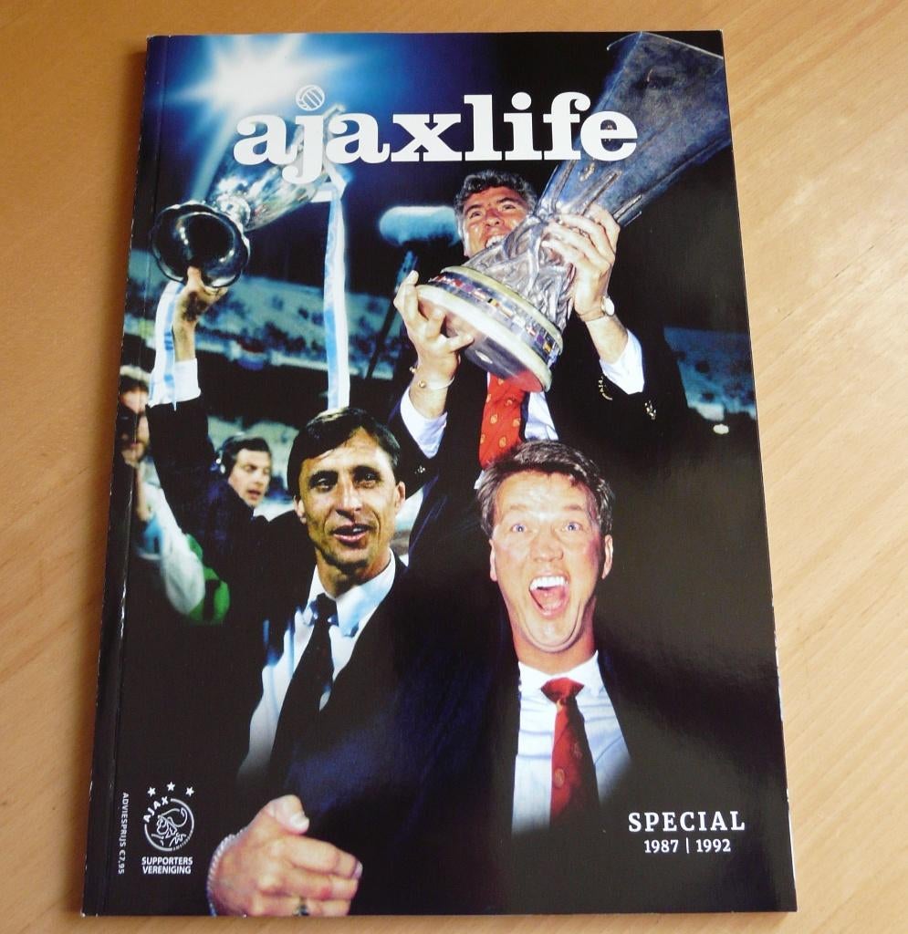 Ajax life magazine special 1987/1992 + Kampioenschap 2022, Ophalen of Verzenden, Gebruikt, Ajax, Boek of Tijdschrift