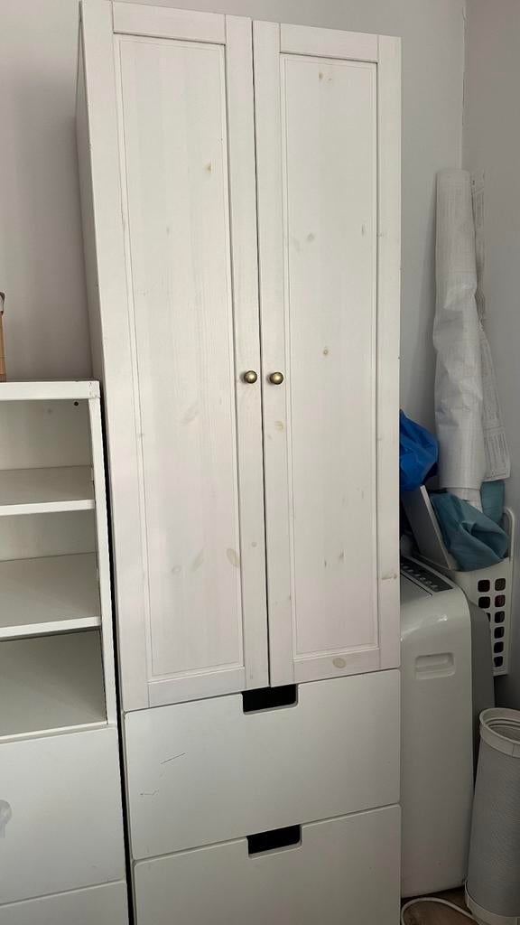 IKEA Platsa Kast 60x57x181cm met Lades en Hangruimte, Gebruikt, 50 tot 100 cm, 150 tot 200 cm, 50 tot 75 cm