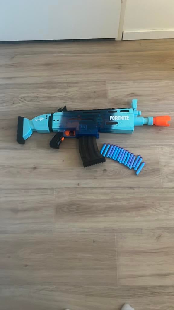 Nerf gun fortnite skar, Ophalen, Gebruikt