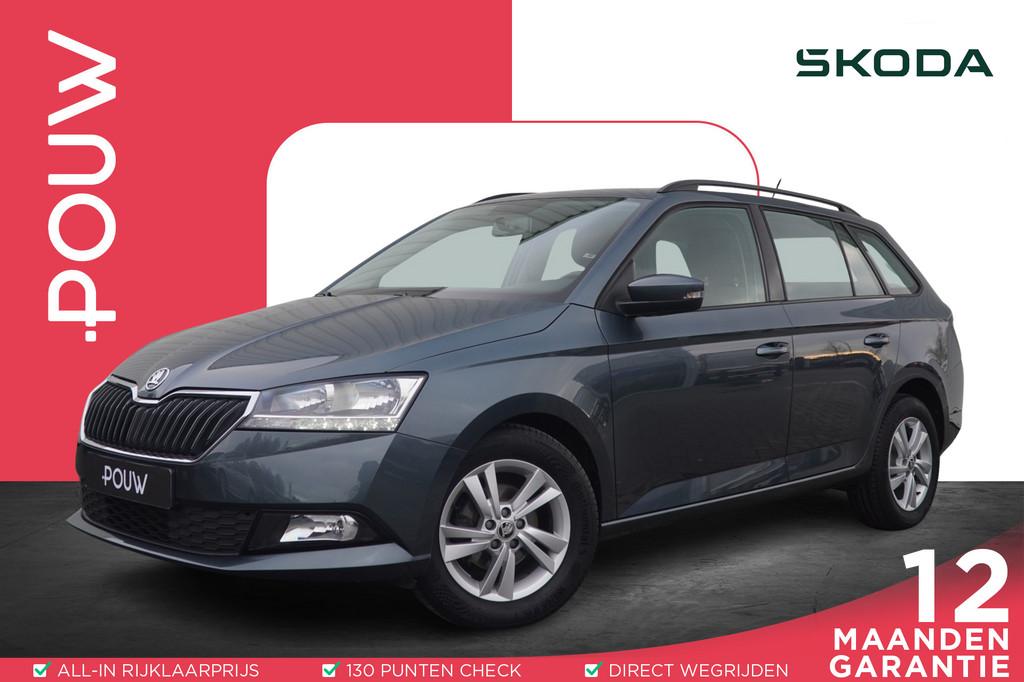 Skoda Fabia Combi 1.0 TSI 95pk Ambition | Stoelverwarming |, Auto's, Skoda, Voorwielaandrijving, 12 maanden, Stof, Gebruikt