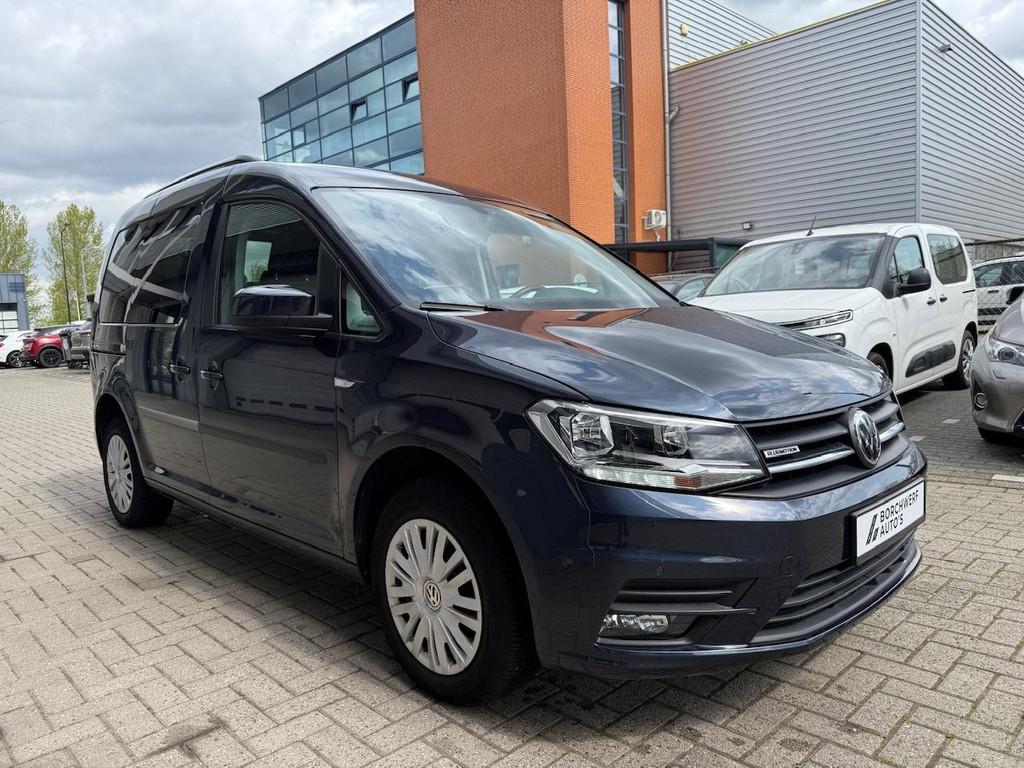 Volkswagen Caddy 5 zit 1.4 TGI Benzine + CNG | Navi | Trekha, Auto's, Volkswagen, Gebruikt, Handgeschakeld, Start-stop-systeem