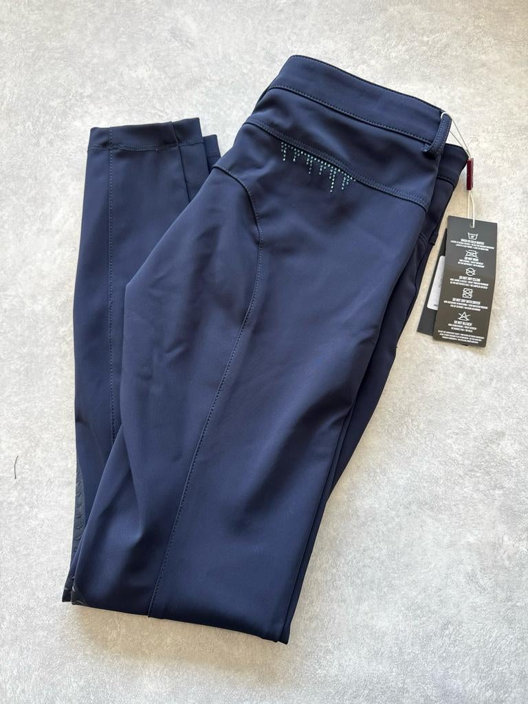 Animo rijbroek blauw knie grip 34, Dieren en Toebehoren, Ophalen of Verzenden, Nieuw, Dressuur, Onderkleding