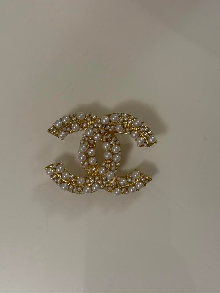 Luxe broche, Ophalen of Verzenden, Zo goed als nieuw, Zilver, Overige materialen