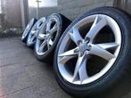 Nette Audi velgen 18 inch! Inclusief zomerbanden!, Auto-onderdelen, Banden en Velgen, Ophalen, 18 inch, 245 mm, Velg(en)