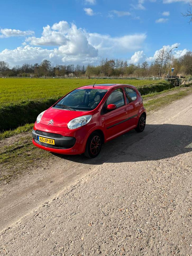 Citroën C1 Automaat 1.0 5-DRS Sensodrive 2008 Rood, Auto's, Citroën, Particulier, C1, Benzine, A, Hatchback, Automaat, Origineel Nederlands