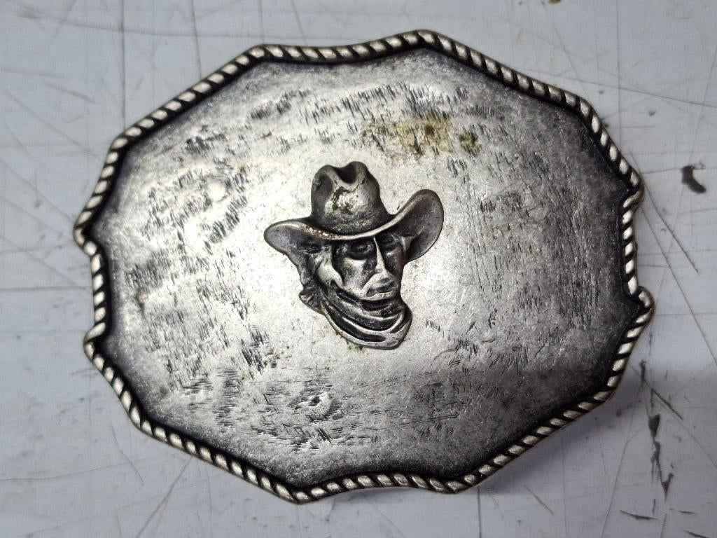 Vintage western cowboy buckles gesp, Kleding | Heren, Riemen en Ceinturen, Losse buckle of gesp, Overige kleuren, Ophalen of Verzenden