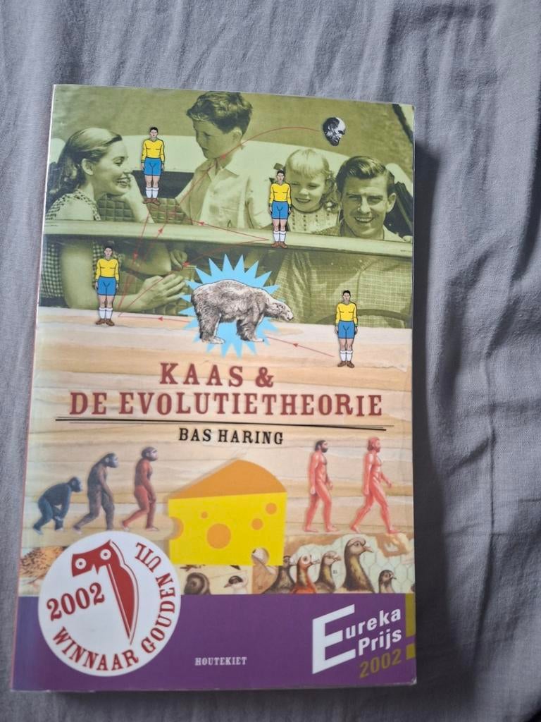 Kaas & de Evolutietheorie - Bas Haring (Winnaar Gouden Uil), Boeken, Wetenschap, Gelezen, Natuurwetenschap, Ophalen of Verzenden
