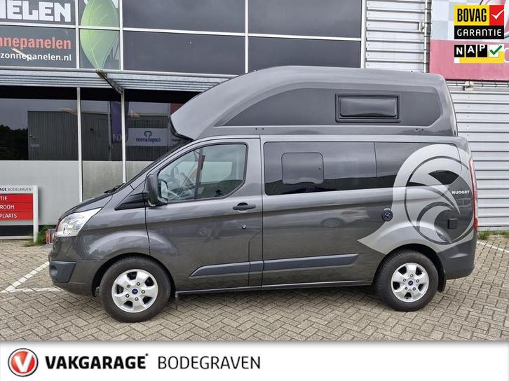Ford Transit Westfalia Nugget (hoogdak) Camper, Caravans en Kamperen, Campers, Bedrijf, Buscamper of Camperbus, Ford, Diesel, Handgeschakeld