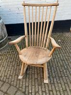 Rustieke houten schommelstoel, Ophalen of Verzenden