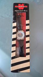 Würth horloge, Overige merken, Leer, Staal, Polshorloge