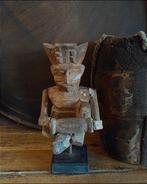 12945 H Uniek houten beeldje muzikant, Verzenden