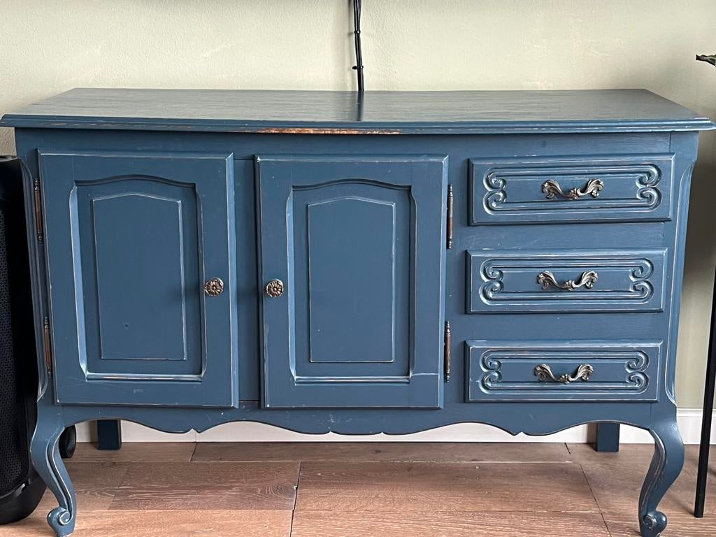 Te koop queen ann tv meubel, Huis en Inrichting, Kasten | Dressoirs, Ophalen, Gebruikt, 100 tot 150 cm, Queen ann