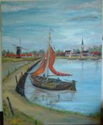 Arnemuiden Werf  schilderijen Jac Caljouw Arnemuiden, Antiek en Kunst, Kunst | Schilderijen | Klassiek, Ophalen