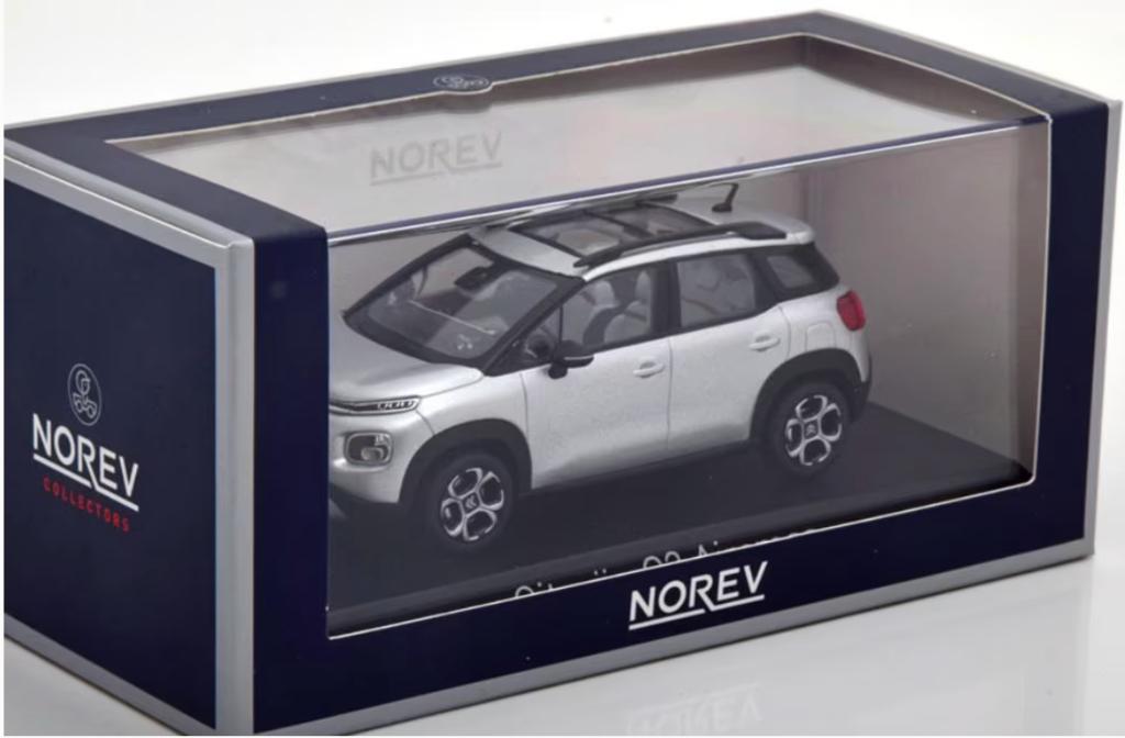 Citroen C3 Aircross 2017 Cosmic Zilver 1/43 NOREV 155332, Hobby en Vrije tijd, Modelauto's | 1:43, Verzenden, Nieuw, Auto, Norev