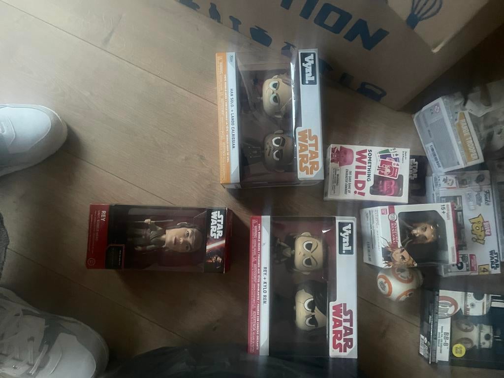 Star Wars Funko Pop 574 en andere funko en overige merken, Ophalen, Gebruikt, Beeldje of Buste