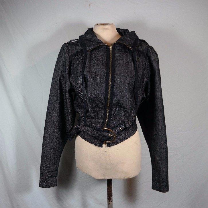 Stoere spijkerjas /tussen jas. Mt S. Merk Vila, Kleding | Dames, Jassen | Winter, Zo goed als nieuw, Maat 36 (S), Blauw, Ophalen of Verzenden