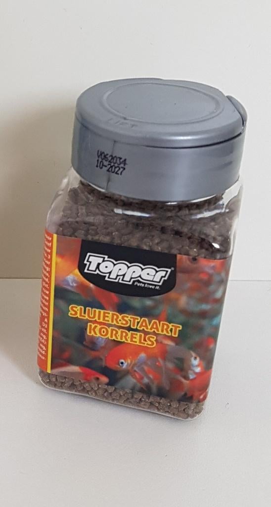 Visvoer sluierstaart korrels / Topper, Ophalen of Verzenden, Vis