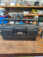 Vintage Sharp WQ-T251 stereo radio cassetterecorder, Ophalen of Verzenden