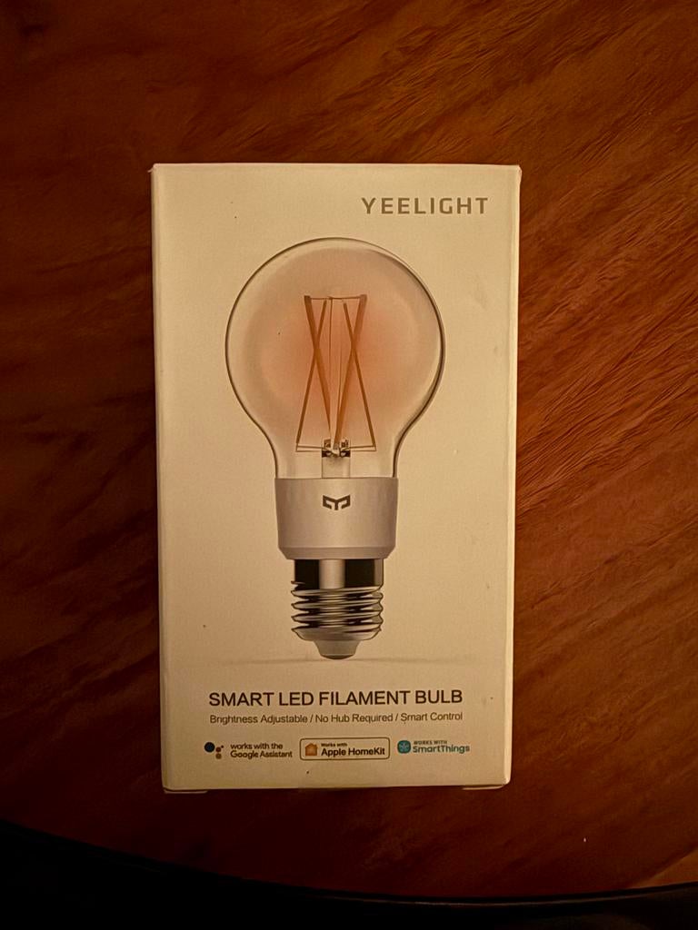 Yeelight Smart LED Filament Lamp, Ophalen of Verzenden, Nieuw, E27 (groot), Led-lamp