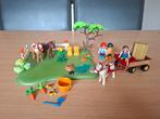 Playmobil ponyweide met hooiwagen, Ophalen, Zo goed als nieuw, Complete set