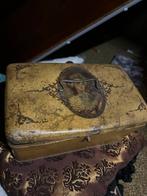 Hele oude blikken bewaar trommel, Verzamelen, Blikken, Ophalen of Verzenden, Gebruikt, Overige