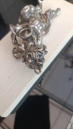 Antiek Zilveren Engel Hanger - Gedetailleerd Kunstwerk, Ophalen of Verzenden