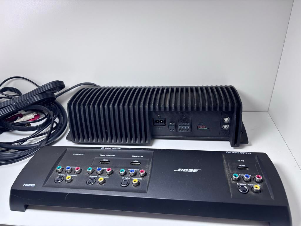 Bose SA2 versterker en Bose VS-2 HDMI Video enchancer, Overige merken, Ophalen of Verzenden, Zo goed als nieuw, 60 tot 120 watt
