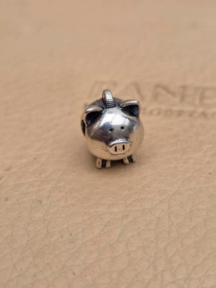 Pandora spaarvarkentje, Sieraden, Tassen en Uiterlijk, Bedels, Nieuw, Pandora, Zilver, Ophalen of Verzenden