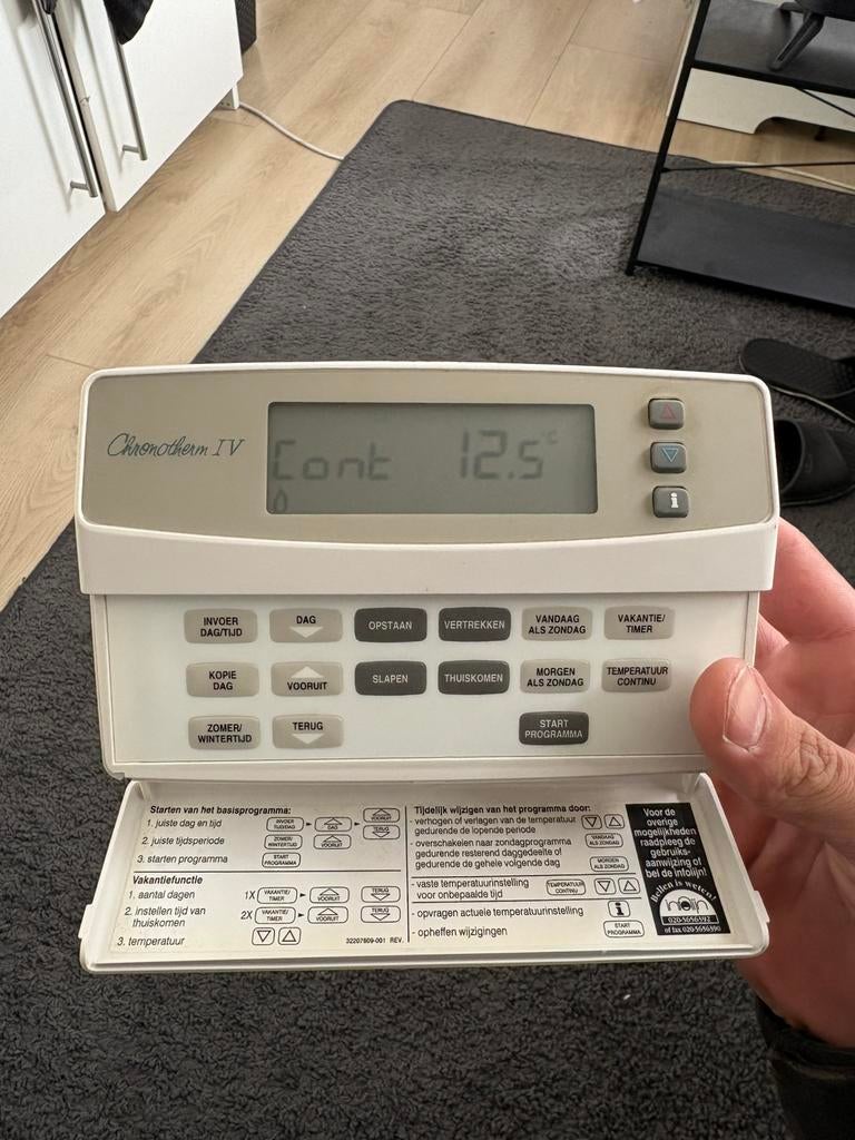 Thermostaat - Honeywell Chronoterm IV, Ophalen of Verzenden, Nieuw