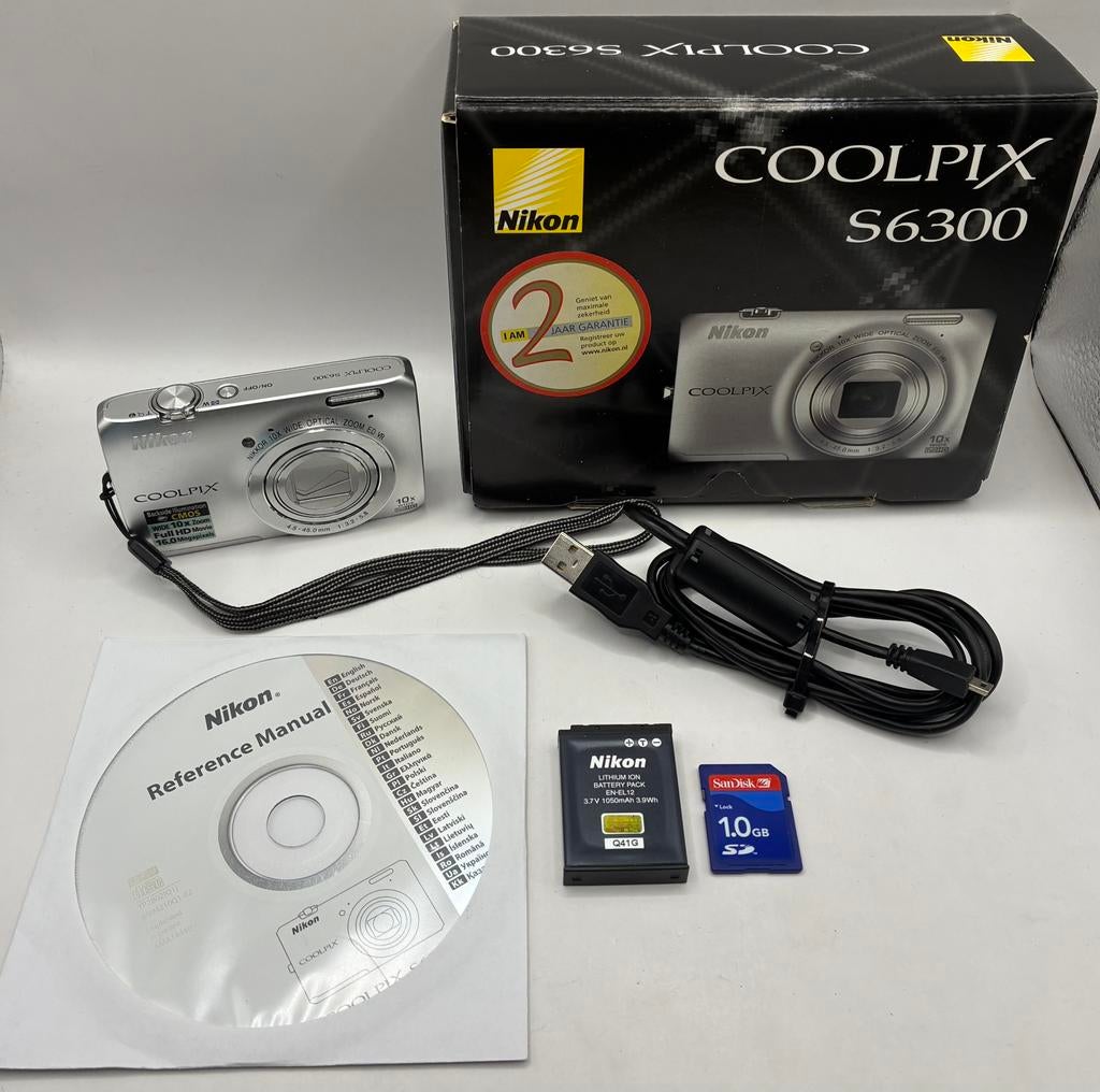 Nikon coolpix S6300 - compact camera, Ophalen of Verzenden, Voor 1940, Fototoestel