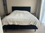 Boxspring Bed Swiss Sense 1.60m Zwart zondag/maandag ophalen, Ophalen, Gebruikt, Zwart, Tweepersoons