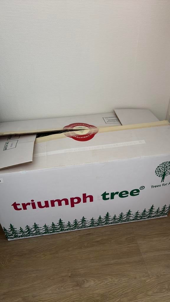 Triumph kunst-kerstboom, Ophalen, Zo goed als nieuw