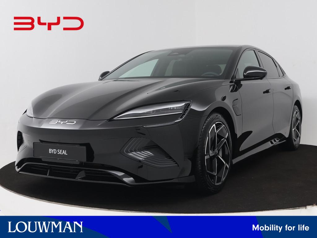 BYD Seal Design RWD 82.5 kWh | Nieuw & Direct uit voorraad l, Auto's, BYD, Automaat, 12 maanden, Achterwielaandrijving, Zwart