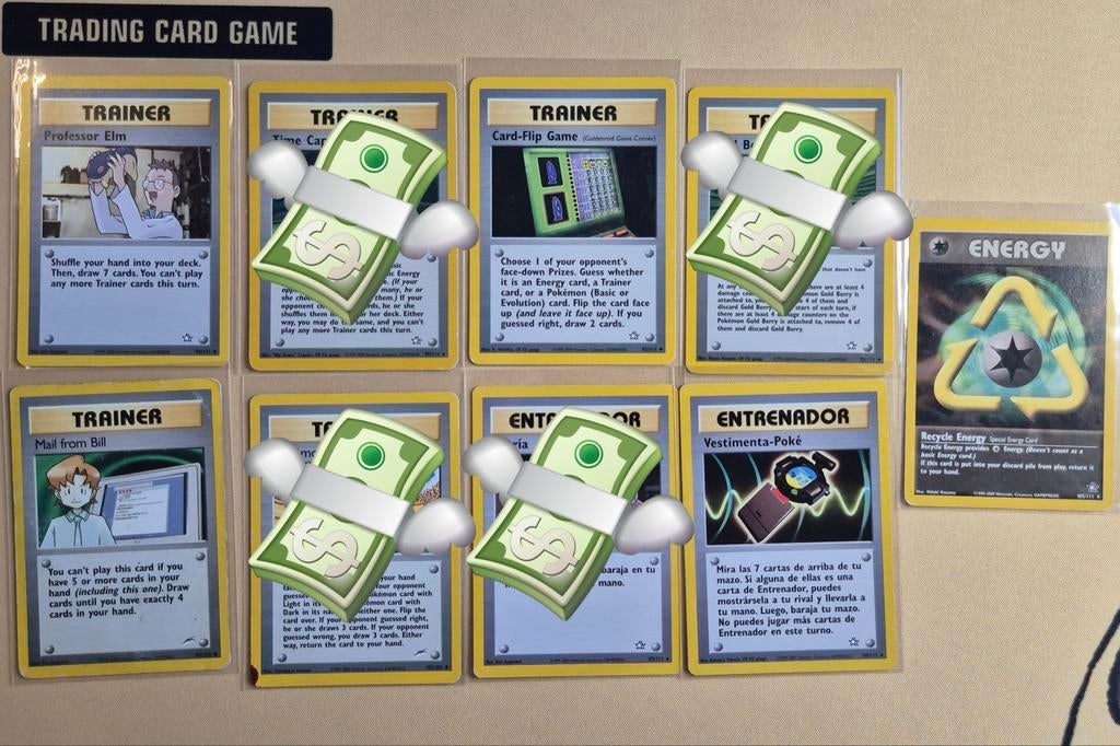 Neo Series Pokémon Trainer kaarten (2000-2001), Verzenden, Gebruikt, Meerdere kaarten