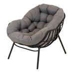 Relaxstoel Cozy - zwart/ grijs, Info@edvonline.nl, Inductorstraat 9b 3903 KA Veenendaal, Zwart, Nieuw