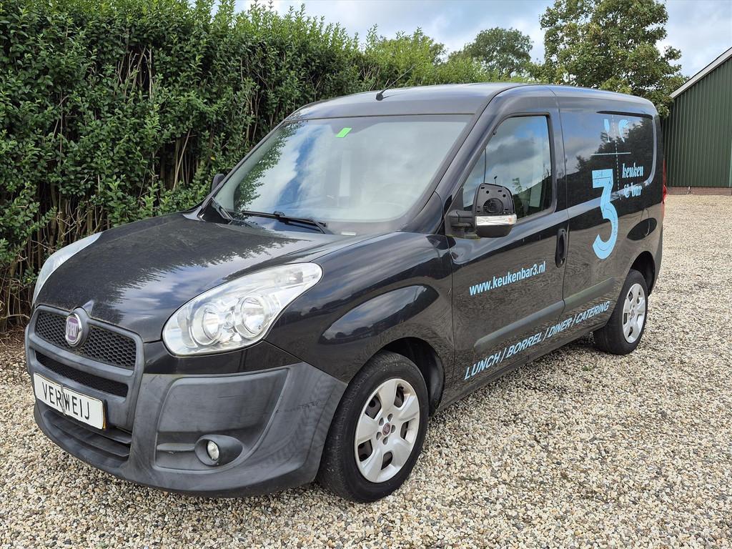 FIAT Doblo 1.3 MJ 16V 90pk SX | PDC | Airco | CV |, Euro 5, Stof, Gebruikt, 4 cilinders