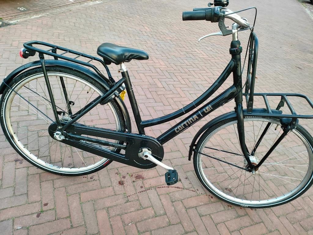 Cortina U4 transport fiets 28 inch met 3 versnelling, Cortina transport fiets, Versnellingen, Ophalen of Verzenden, Zo goed als nieuw