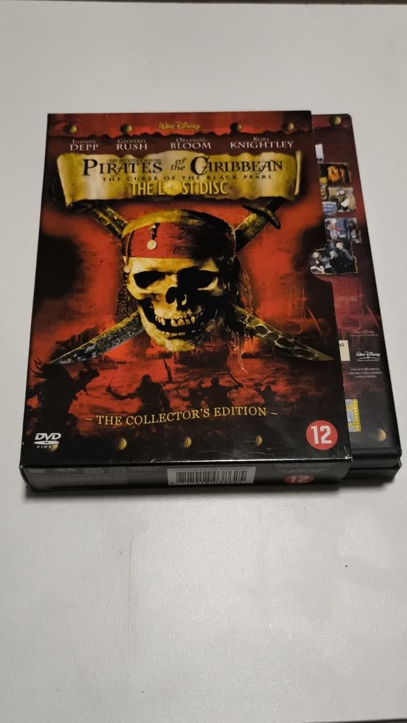 Pirates of the Caribbean: The Curse of the Black Pearl DVD, Cd's en Dvd's, Ophalen, Boxset, Actiethriller, Zo goed als nieuw
