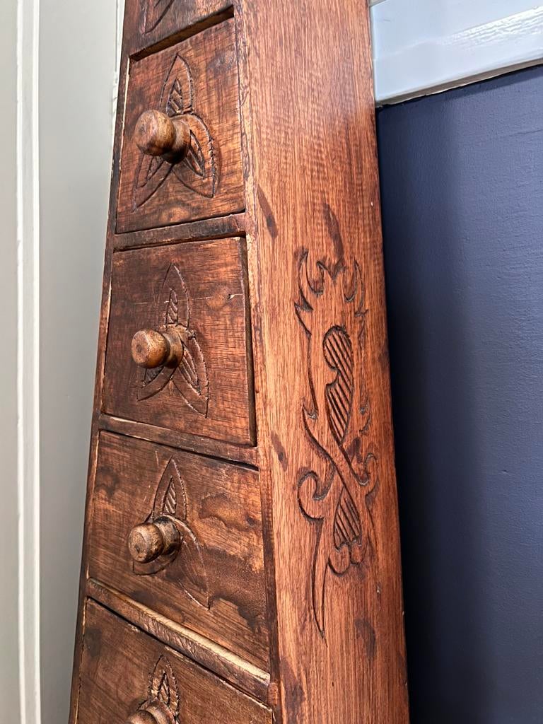 Piramidekast, Huis en Inrichting, Kasten | Ladekasten, Ophalen, 5 laden of meer, 50 tot 100 cm, Zo goed als nieuw