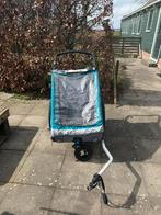 Qeridoo Sportrex 2 Kinderfietskar - 2 zitplaatsen, Ophalen, Gebruikt, Vering, Kinderkar