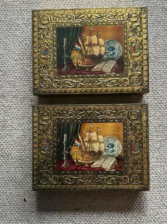 Verkade koekblikken, Hobby en Vrije tijd, Verzamelkaartspellen | Yu-gi-Oh!, Gebruikt, Ophalen of Verzenden