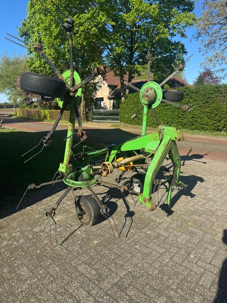 Deutz fahr schudder hooischudder, Ophalen
