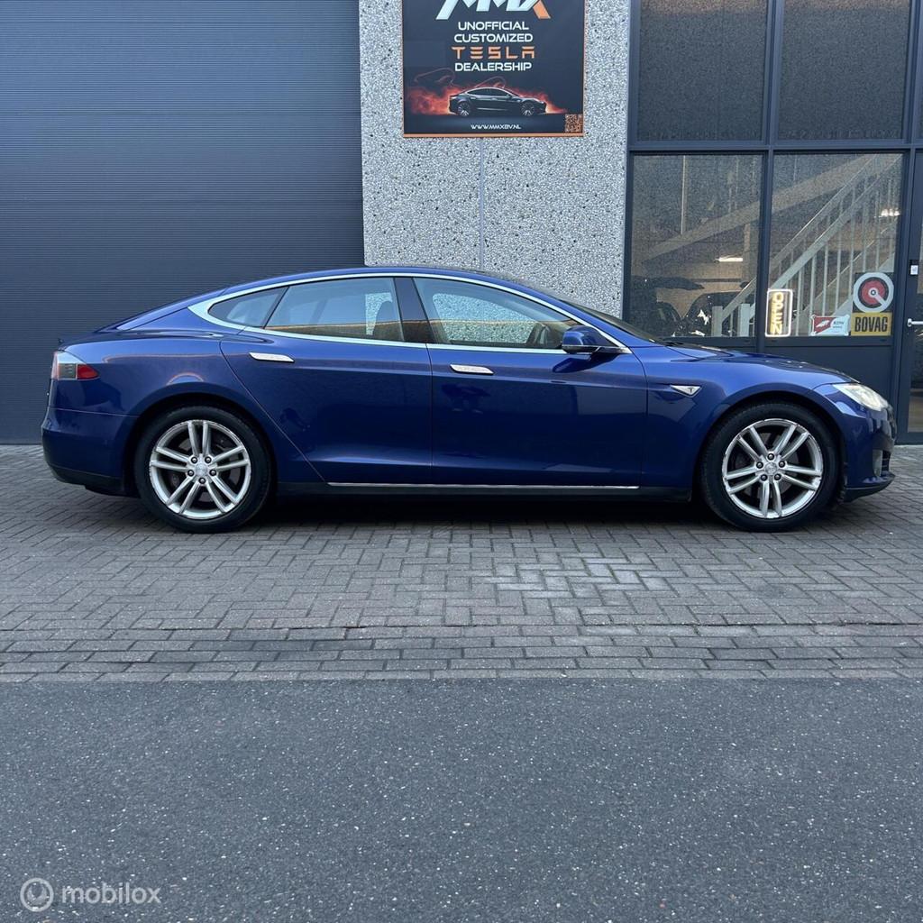Model S 70 + GRATIS SUPERCHARGING, Auto's, Automaat, Achterwielaandrijving, Zwart, Origineel Nederlands