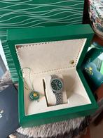 Rolex Datejust Horloge - Groene Wijzerplaat met Strass, Staal, Polshorloge, Nieuw, Ophalen of Verzenden