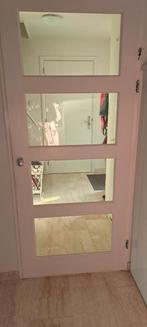 Binnendeur met glas. Heeft  verfje nodig., Ophalen, 80 tot 100 cm, Binnendeur, Glas