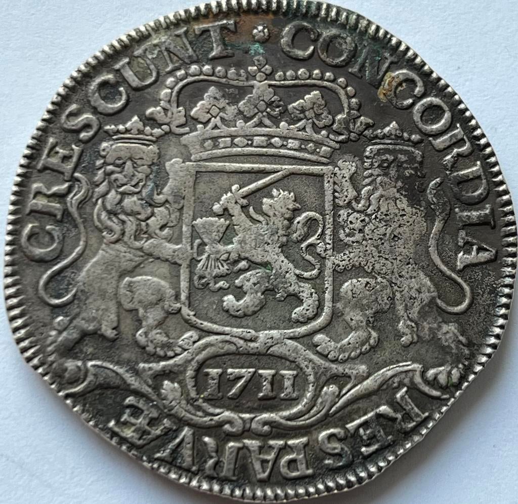 Utrecht zeldzame zilveren rijder 1711 wrakvondst, Vóór koninkrijk, Zilver, Losse munt, Overige waardes