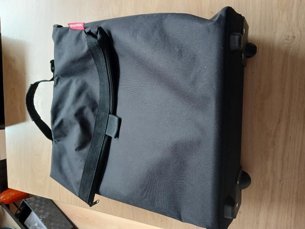 Boodschappentrolley, Ophalen of Verzenden, Zo goed als nieuw, Zwart, Shopper