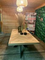 Visgraat tafel bladen | Eiken | Tafels, Ophalen of Verzenden, Nieuw, 50 tot 100 cm, Minder dan 100 cm