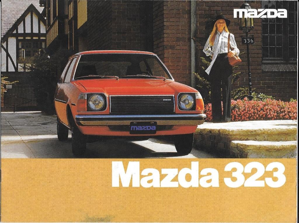 MAZDA 323,  1977, Boeken, Ophalen of Verzenden, Zo goed als nieuw, Mazda