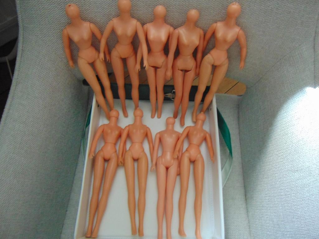 Fleur koffer met 9 goede Fleur Lijfjes, Verzamelen, Ophalen of Verzenden, Gebruikt, Pop